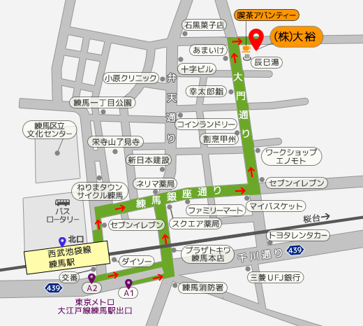 アクセスマップ